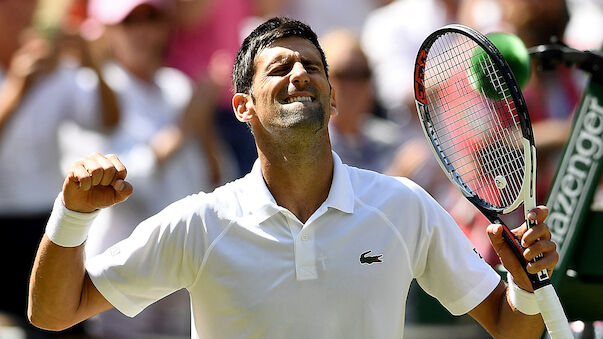 Djokovic erster Wimbledon-Halbfinalist