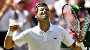 Djokovic erster Wimbledon-Halbfinalist