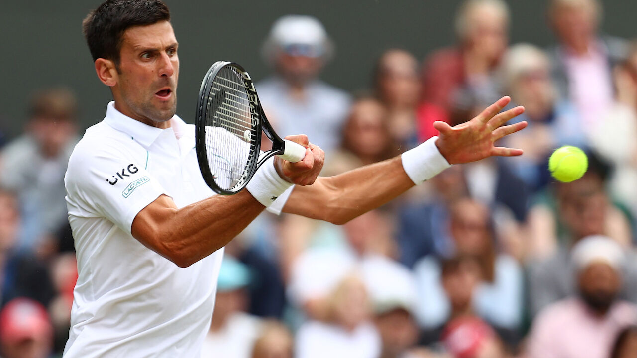 Novak Djokovic stürmt ins Viertelfinale von Wimbledon