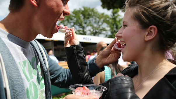 Wimbledon und die Geschichte mit den Erdbeeren