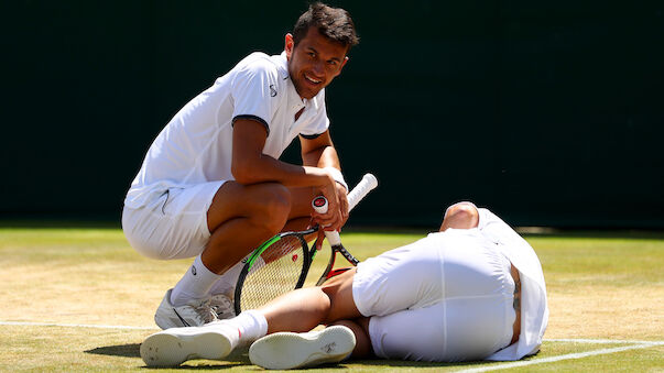 Marach sorgt in Wimbledon für Lacher