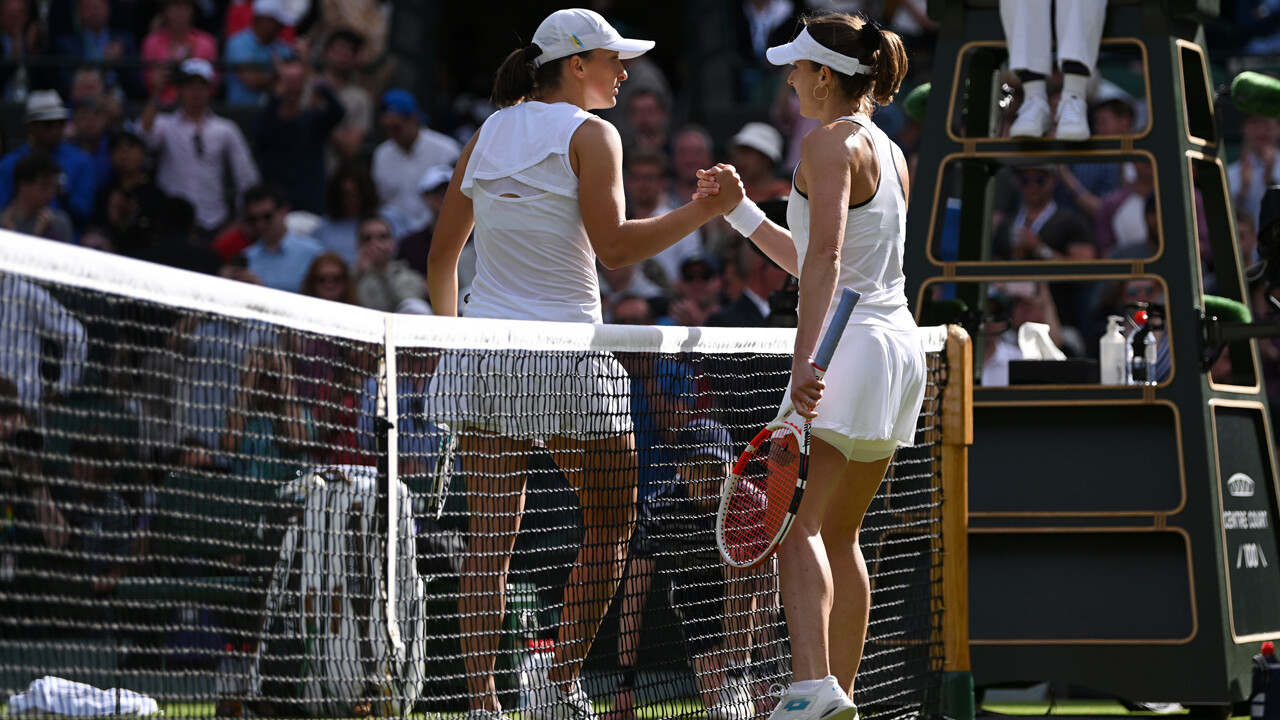 SwiatekSerie gerissen! DrittrundenAus gegen Alize