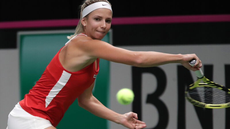 Barbara Haas in Wimbledon-Quali out