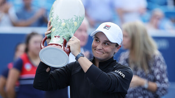 Barty ohne Satzverlust zum Cincinnati-Titel