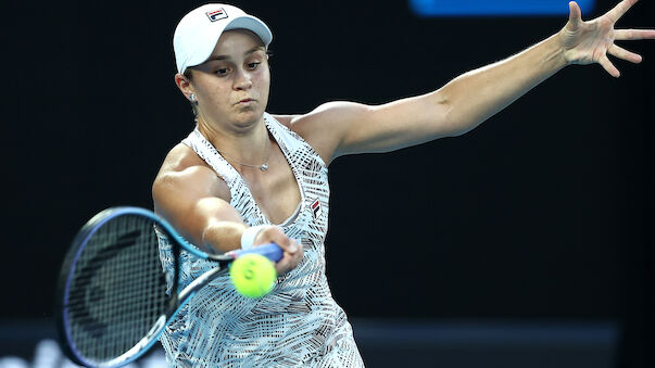 Barty stürmt in Melbourne ins Halbfinale