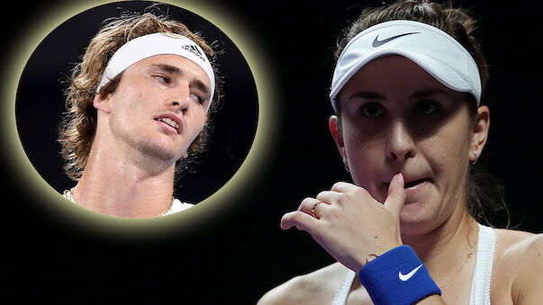 Bencic nimmt Zverev auf die Schaufel
