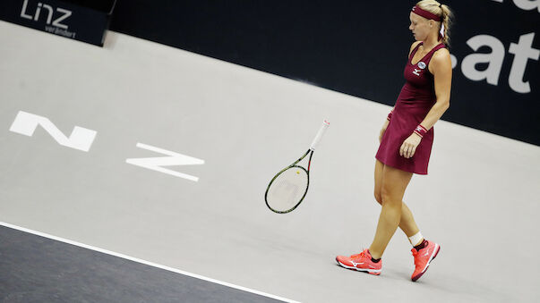 Kiki Bertens verliert im Achtelfinale von Linz