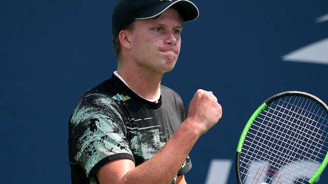 US-Talent begeistert Tennis-Fans in Newport