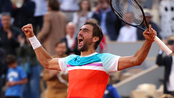 Cilic zwingt Rublev in die Knie