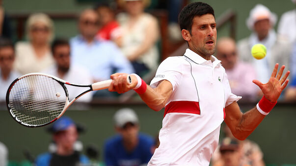 Djokovic in 2. Paris-Runde, Wawrinka schon out