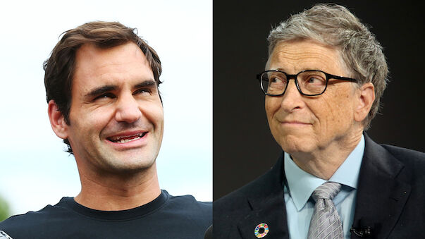 Federer und Gates erspielen 2 Mio. Euro