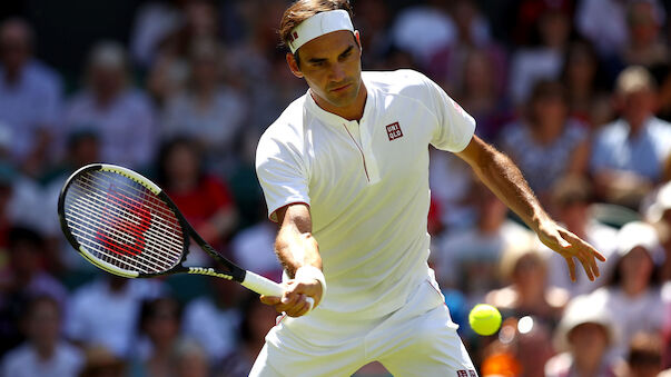 Federer problemlos in 2. Runde von Wimbledon