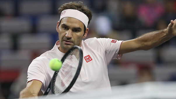Federer komplettiert Halbfinale in Shanghai