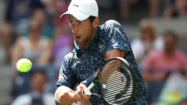 Djokovic steht in 2. US-Open-Runde