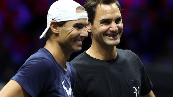 Federer zum Abschied an der Seite von Nadal
