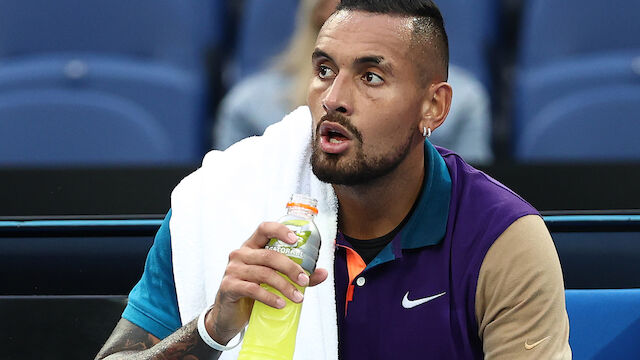 Kyrgios gesteht in Podcast Alkoholprobleme 