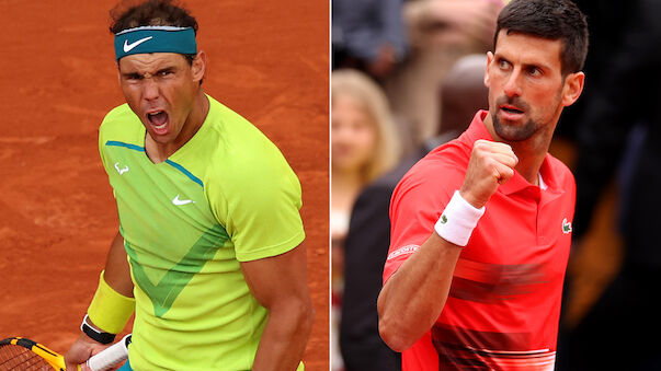 Djokovic gegen Nadal im Zahlen-Duell