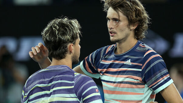 Thiem vs. Zverev: Alle bisherigen Duelle