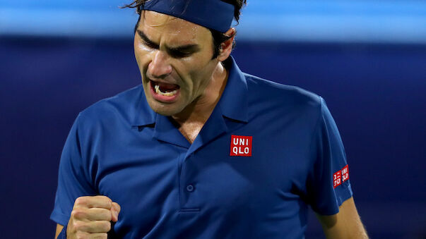 Federer feiert in Dubai 100. Turniersieg