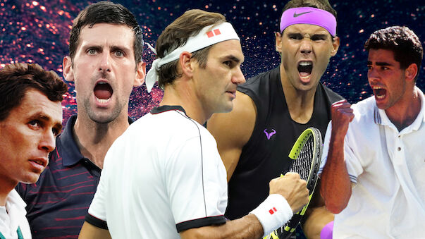 Die 10 besten Tennis-Spieler aller Zeiten