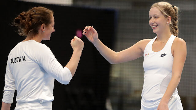 ÖTV-Damen überraschen im Fed Cup