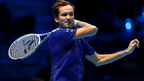 Medvedev sicher im Endspiel der ATP Finals