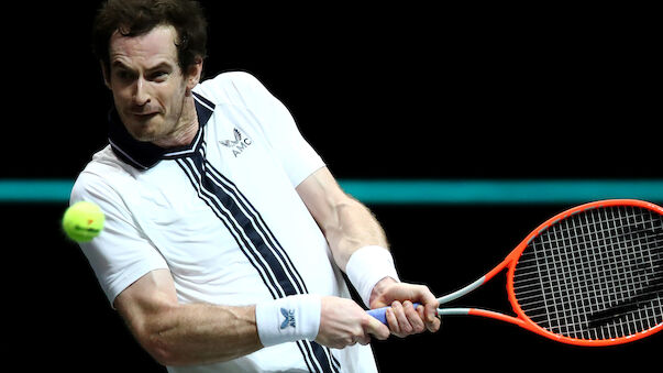 Andy Murray feiert Auftaktsieg in Rotterdam