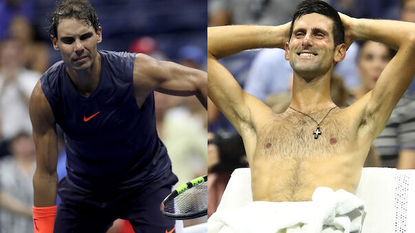 US Open stehen vor Traumfinale Nadal vs. Djokovic