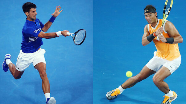 Große Vorfreude auf Klassiker Djokovic gegen Nadal