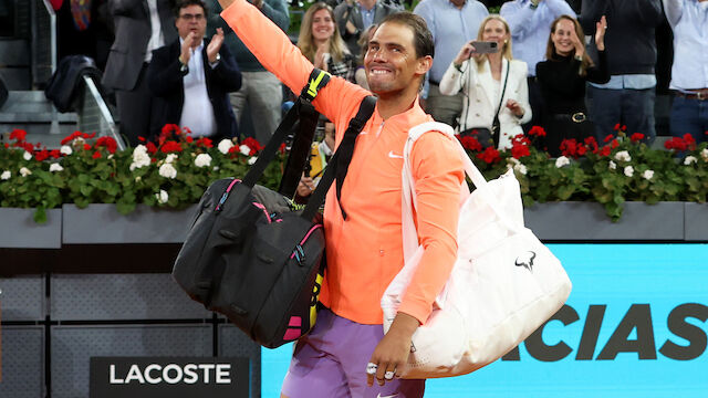 Nadal scheitert bei letztem Madrid-Start im Achtelfinale