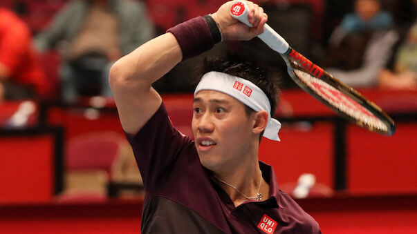 Nishikori fühlt sich in der Stadhalle pudelwohl