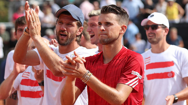 Österreich im Davis Cup zuhause auf Chile