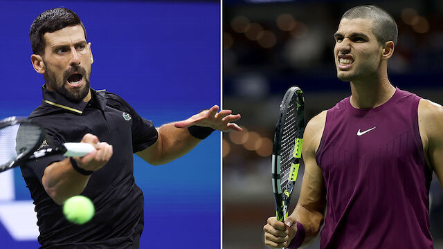 US-Open-Halbfinale heute: Novak Djokovic - Carlos Alcaraz