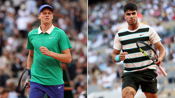 French-Open-Finale heute: Jannik Sinner - Carlos Alcaraz