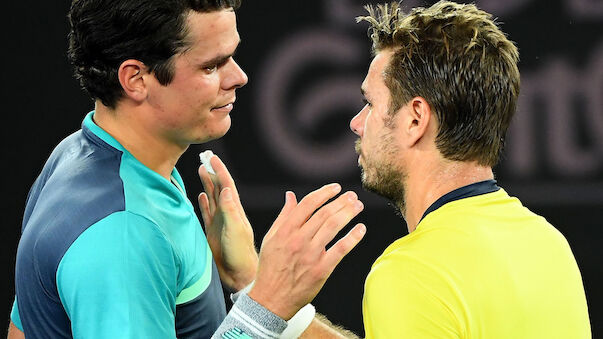 Raonic zwingt Wawrinka in die Knie