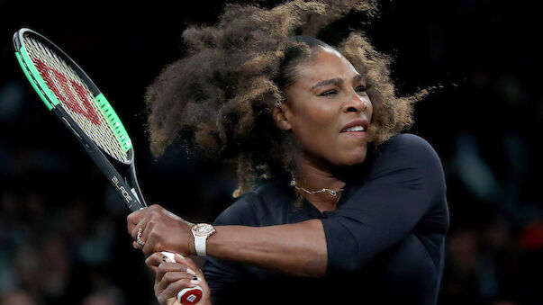 Serena Willliams bei Comeback gegen Diysas