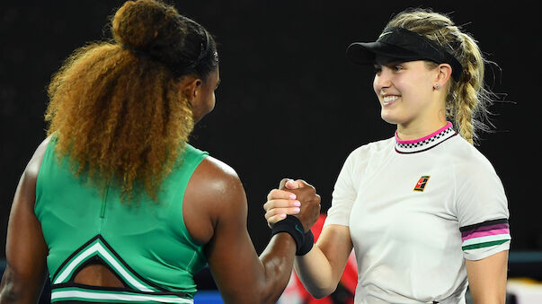 Williams hat keine Probleme gegen Bouchard