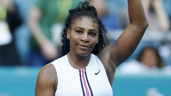 Serena Williams gibt in Miami w.o.