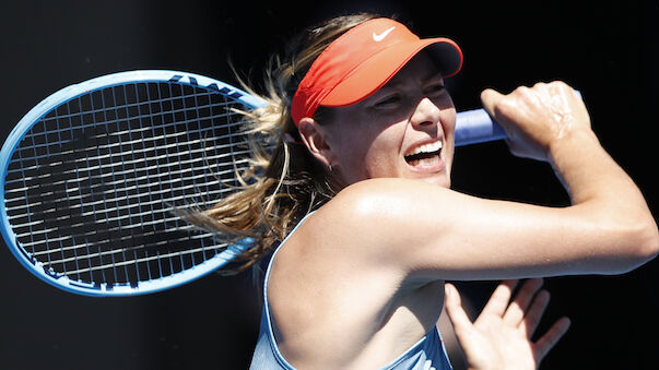 Sharapova gibt in Runde eins kein Game ab