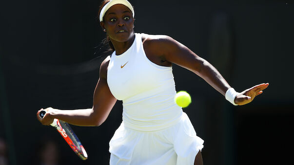 Paris-Finalistin Sloane Stephens ausgeschieden