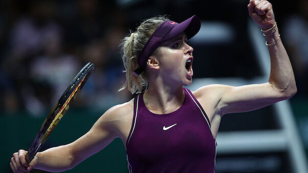 Svitolina gewinnt die WTA Finals in Singapur