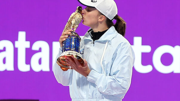 Swiatek stürmt in Doha zu ihrem zwölften WTA-Toursieg