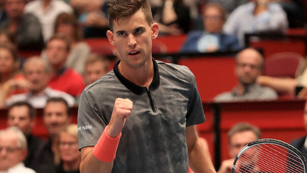 Dominic Thiem besiegt Gilles Simon in Paris