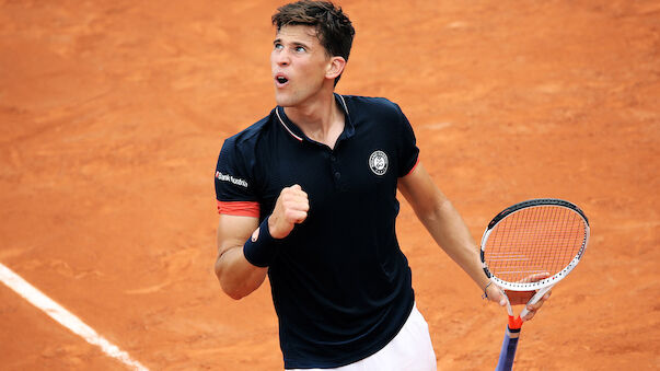 Paris: Dominic Thiem zieht in die 3. Runde ein