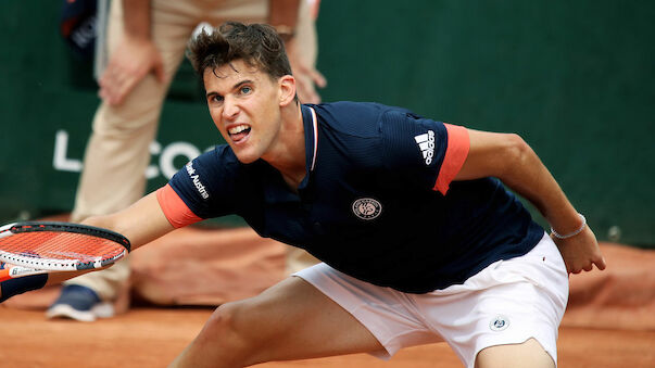 Thiem kämpft bei French Open mit seiner Hose