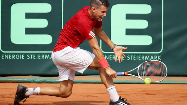 Thiem bringt Österreich im Davis Cup in Führung