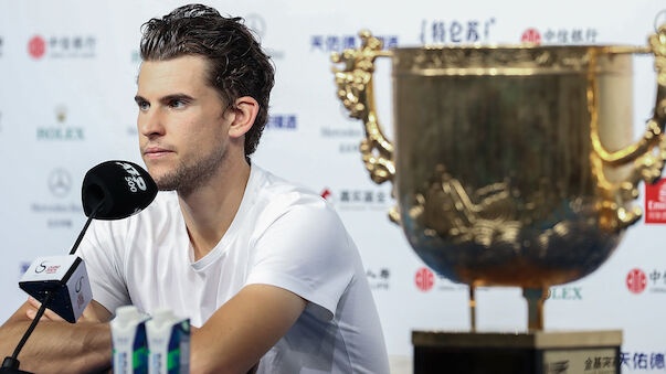 Thiem mit hohen Erwartungen nach Shanghai