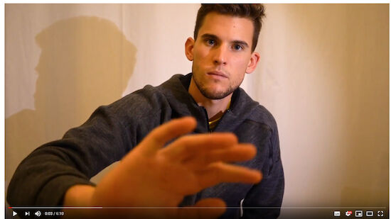 Dominic Thiem startet eigenen Youtube-Kanal