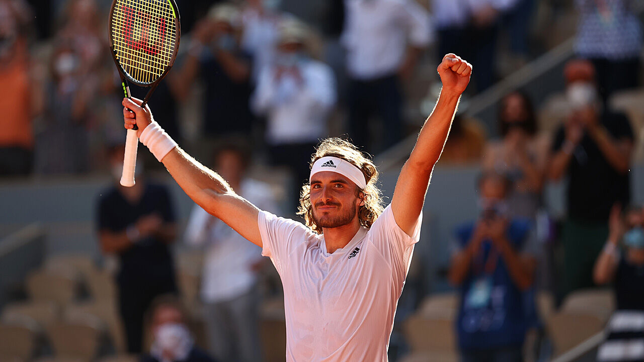 Stefanos Tsitsipas steht als erster Finalist der French Open fest