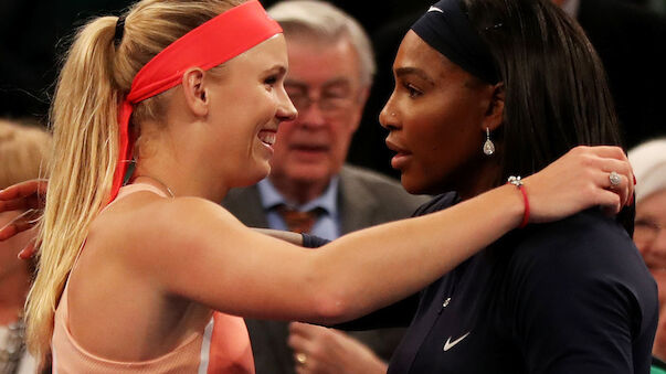 Wozniacki spielt Exhibition gegen Serena Williams